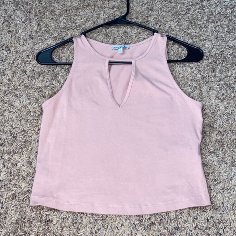 Pink Crop Top